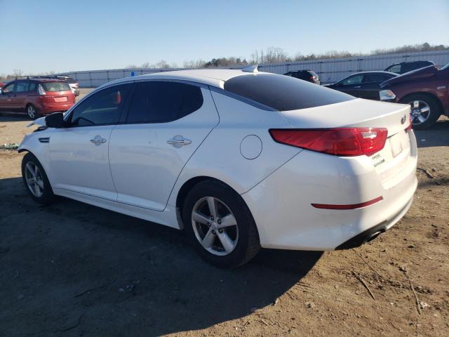 5XXGM4A75EG310639 - 2014 KIA OPTIMA LX WHITE photo 2