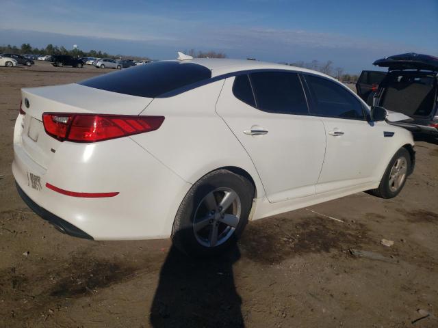 5XXGM4A75EG310639 - 2014 KIA OPTIMA LX WHITE photo 3