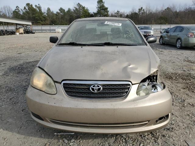 1NXBR32E77Z837030 - 2007 TOYOTA COROLLA CE BEIGE photo 5