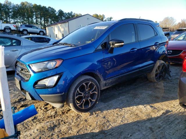 MAJ6S3JL5KC279547 - 2019 FORD ECOSPORT SES BLUE photo 1