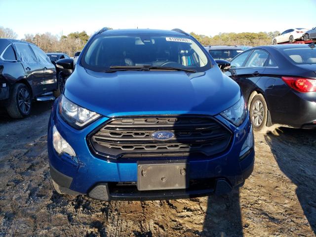 MAJ6S3JL5KC279547 - 2019 FORD ECOSPORT SES BLUE photo 5