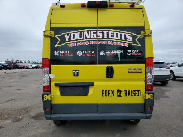 3C6TRVDG9EE109599 - 2014 RAM PROMASTER 2500 HIGH YELLOW photo 6