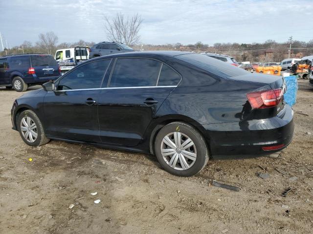 3VW2B7AJ6HM405658 - 2017 VOLKSWAGEN JETTA S BLACK photo 2