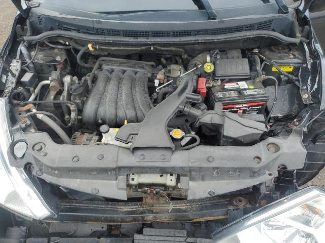 3N1BC1CP7CL381936 - 2012 NISSAN VERSA S 黑色 照片 11