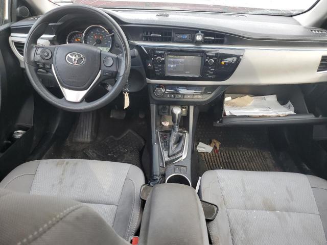 2T1BURHE3GC704999 - 2016 TOYOTA COROLLA L RED photo 8