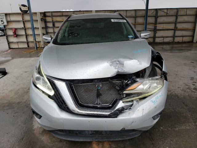 5N1AZ2MG7GN110338 - 2016 NISSAN MURANO S SILVER photo 5