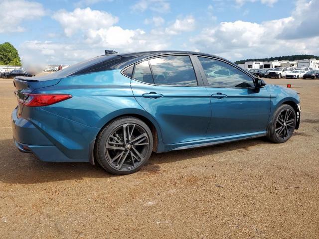 4T1DAACK0SU067030 - 2025 TOYOTA CAMRY XSE BLUE photo 3