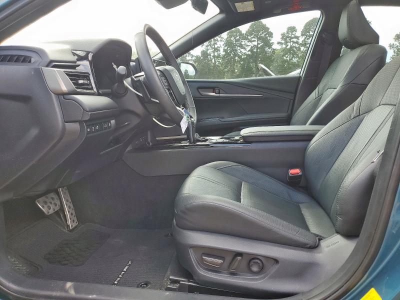 4T1DAACK0SU067030 - 2025 TOYOTA CAMRY XSE BLUE photo 7