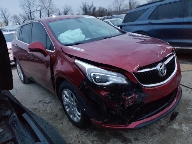 LRBFXBSA3LD104114 - 2020 BUICK ENVISION PREFERRED 勃艮第红 照片 4