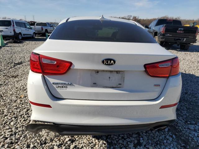 5XXGM4A77FG358242 - 2015 KIA OPTIMA LX WHITE photo 6