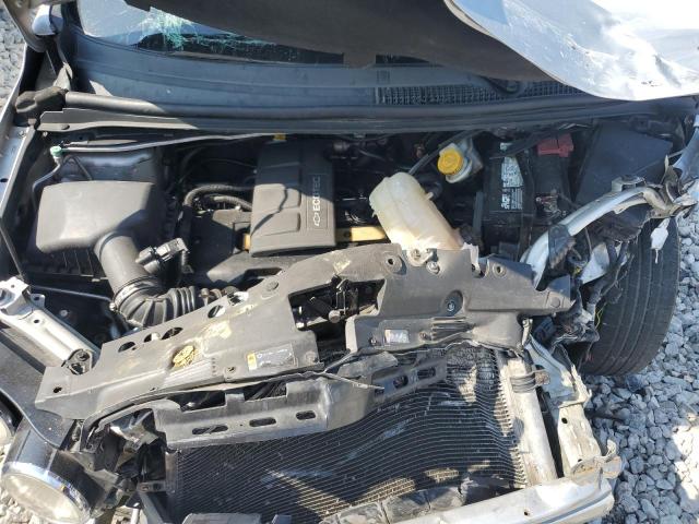 1G1JC5SB3E4115174 - 2014 CHEVROLET SONIC LT SILVER photo 11