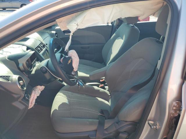 1G1JC5SB3E4115174 - 2014 CHEVROLET SONIC LT SILVER photo 7