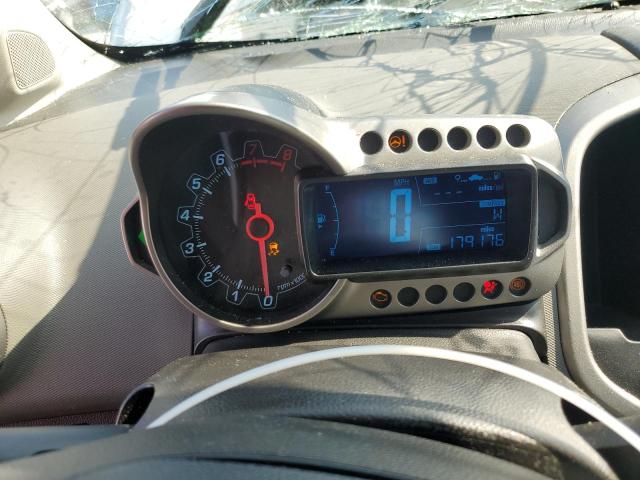 1G1JC5SB3E4115174 - 2014 CHEVROLET SONIC LT SILVER photo 9