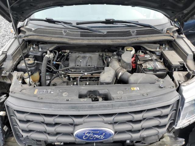 1FM5K8AR9HGC57524 - 2017 FORD EXPLORER POLICE INTERCEPTOR BLACK photo 12