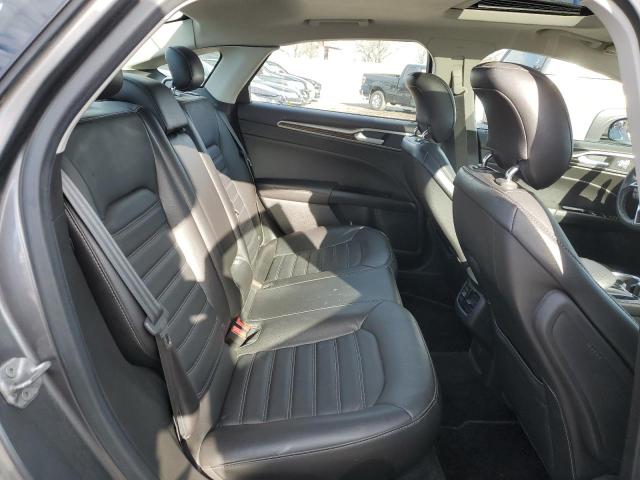 3FA6P0HD1ER240149 - 2014 FORD FUSION SE GRAY photo 10