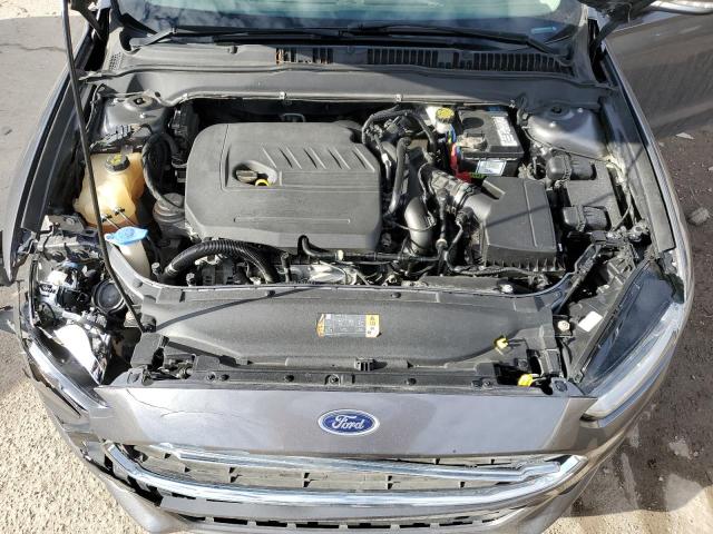 3FA6P0HD1ER240149 - 2014 FORD FUSION SE GRAY photo 11