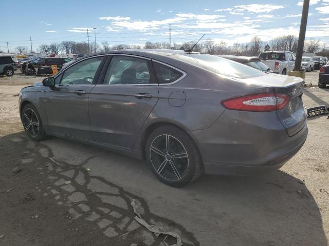 3FA6P0HD1ER240149 - 2014 FORD FUSION SE GRAY photo 2