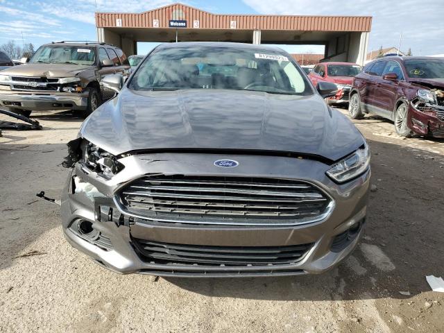 3FA6P0HD1ER240149 - 2014 FORD FUSION SE GRAY photo 5