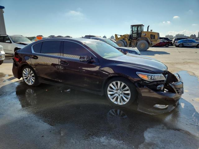 JH4KC1F98EC005348 - 2014 ACURA RLX ADVANCE Բորդո լուսանկար 4