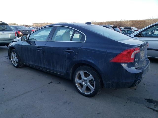 YV1612FH7D2222863 - 2013 VOLVO S60 T5 BLUE photo 2