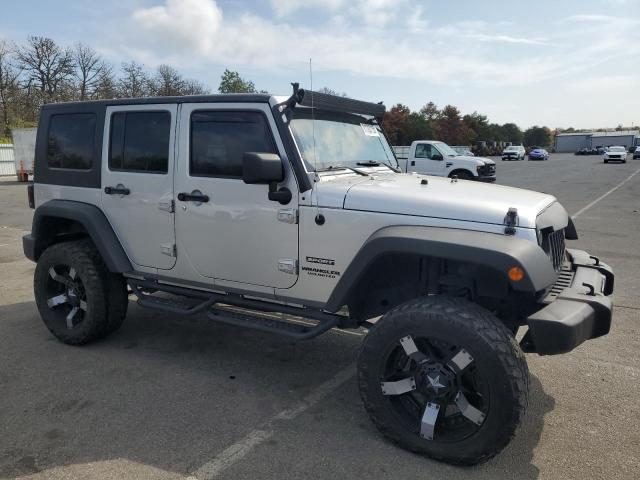 1J4BA3H10AL164363 - 2010 JEEP WRANGLER U SPORT Gümüş fotoğraf 4