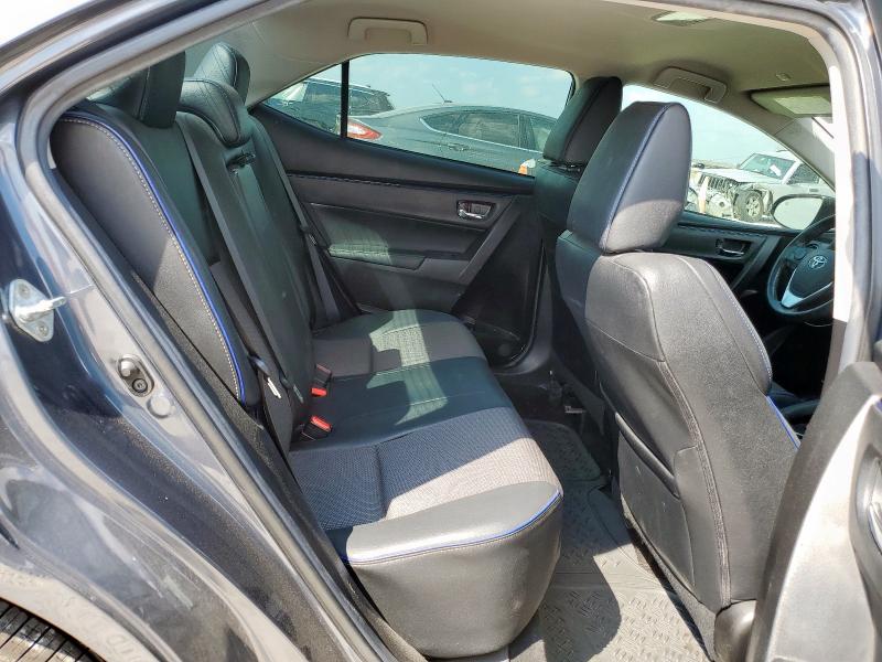 5YFBURHEXJP846659 - 2018 TOYOTA COROLLA L CHARCOAL photo 10