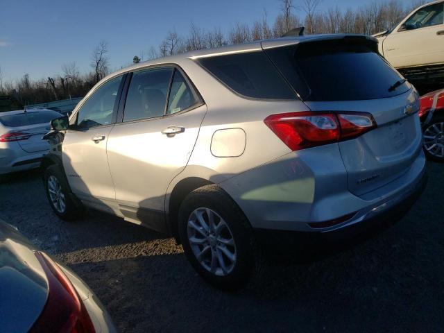 2GNAXHEV4J6145707 - 2018 CHEVROLET EQUINOX LS SILVER photo 2