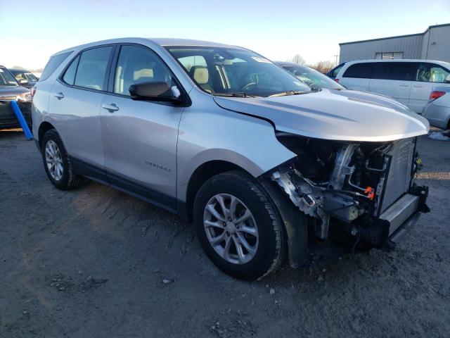 2GNAXHEV4J6145707 - 2018 CHEVROLET EQUINOX LS SILVER photo 4