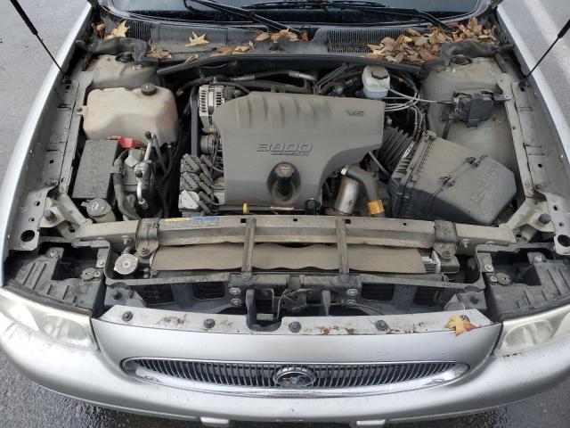 1G4HR54K544178398 - 2004 BUICK LESABRE LIMITED SILVER photo 11