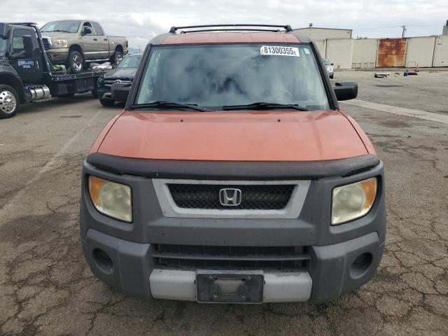 5J6YH28654L005824 - 2004 HONDA ELEMENT EX ORANGE photo 5
