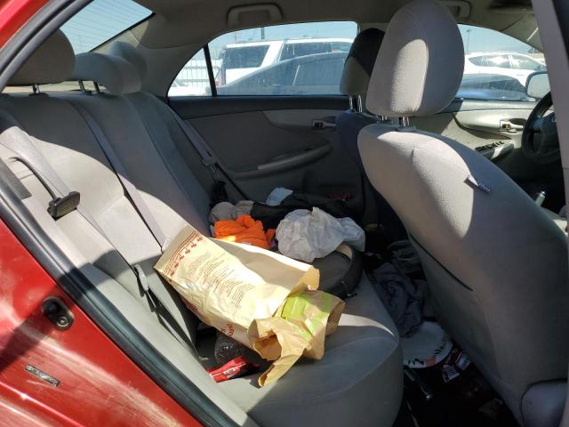 2T1BU4EE0BC581291 - 2011 TOYOTA COROLLA BASE 红色 照片 10