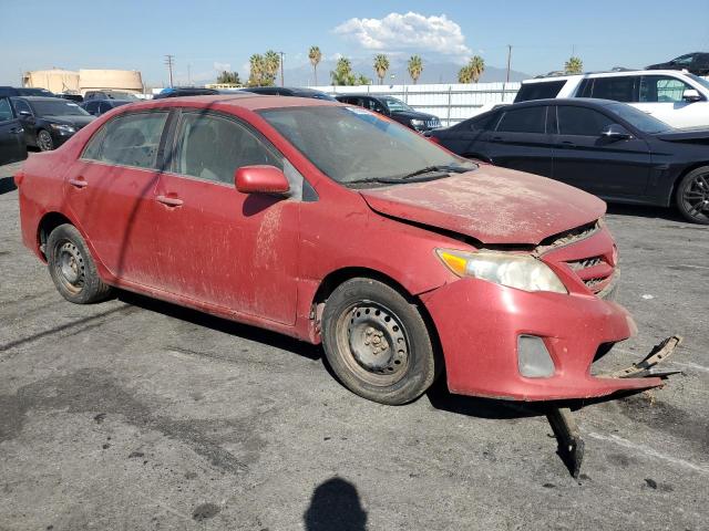 2T1BU4EE0BC581291 - 2011 TOYOTA COROLLA BASE 红色 照片 4