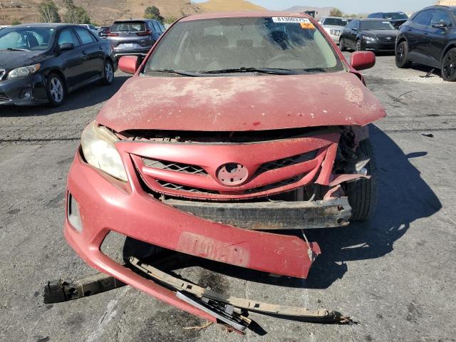 2T1BU4EE0BC581291 - 2011 TOYOTA COROLLA BASE 红色 照片 5