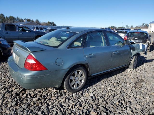 1FAHP27177G101651 - 2007 FORD FIVE HUNDR SEL GREEN photo 3