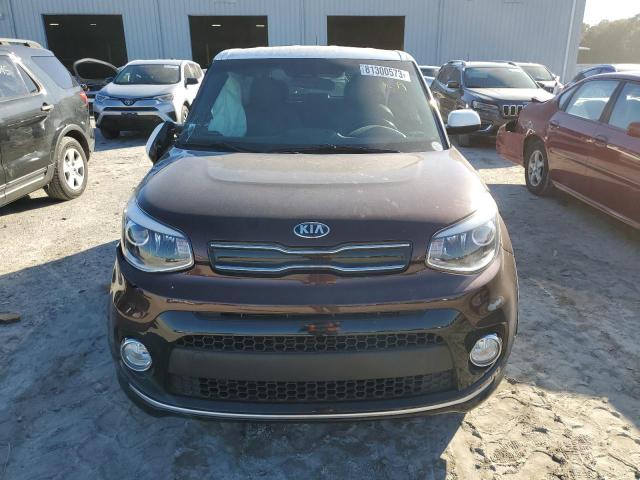 KNDJP3A52H7499320 - 2017 KIA SOUL + BROWN photo 5