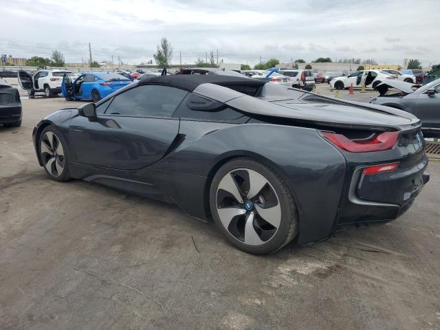 WBY2Z6C58K7D08425 - 2019 BMW I8 CHARCOAL photo 2