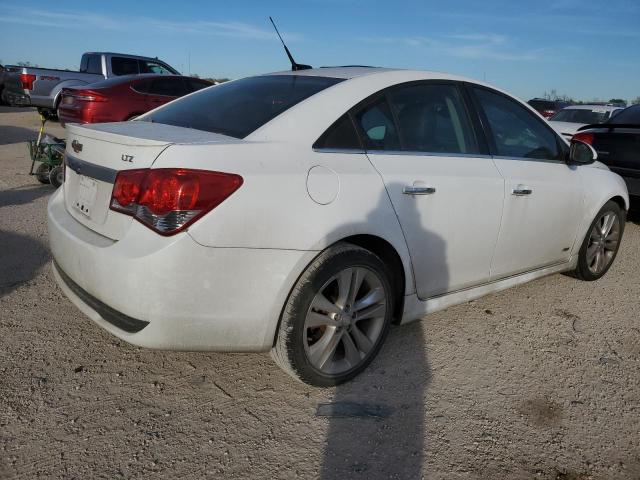 1G1PG5SB6D7161433 - 2013 CHEVROLET CRUZE LTZ WHITE photo 3