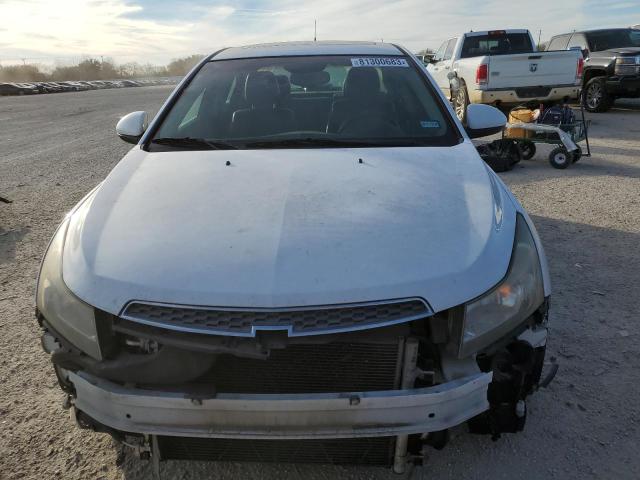 1G1PG5SB6D7161433 - 2013 CHEVROLET CRUZE LTZ WHITE photo 5