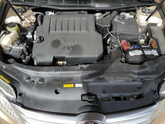 4T1BK3DB9CU466891 - 2012 TOYOTA AVALON BASE Altın fotoğraf 11