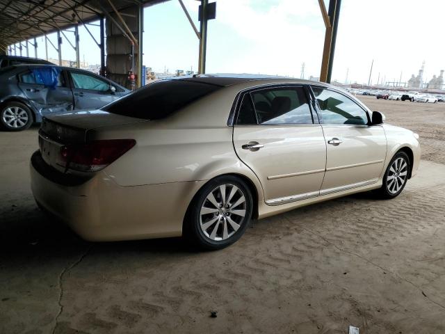 4T1BK3DB9CU466891 - 2012 TOYOTA AVALON BASE Altın fotoğraf 3