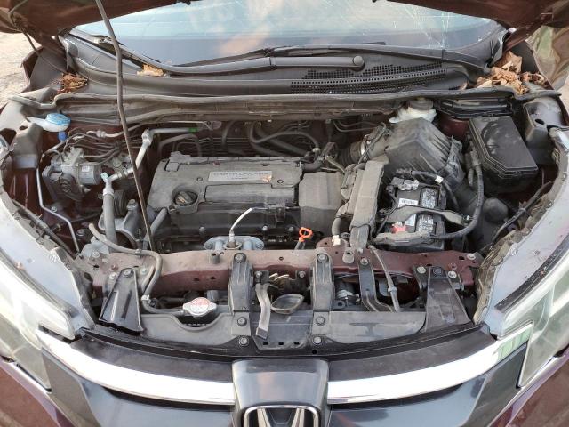 2HKRM4H52FH625708 - 2015 HONDA CR-V EX BURGUNDY photo 11