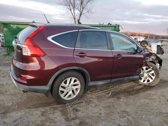 2HKRM4H52FH625708 - 2015 HONDA CR-V EX BURGUNDY photo 3