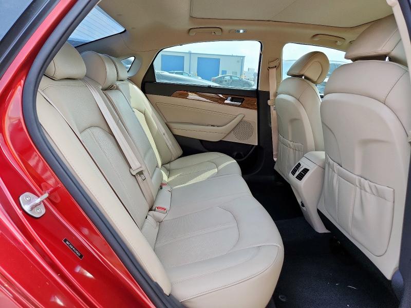 5NPE34AF4FH245600 - 2015 HYUNDAI SONATA SPORT 红色 照片 10