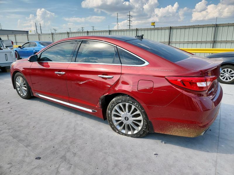 5NPE34AF4FH245600 - 2015 HYUNDAI SONATA SPORT 红色 照片 2