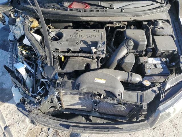 KNAFU4A23A5856819 - 2010 KIA FORTE EX BLACK photo 11