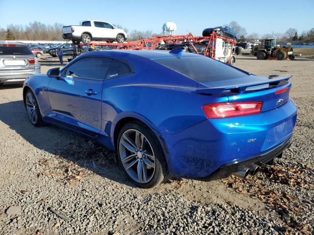 1G1FH1R71G0153465 - 2016 CHEVROLET CAMARO SS BLUE photo 2