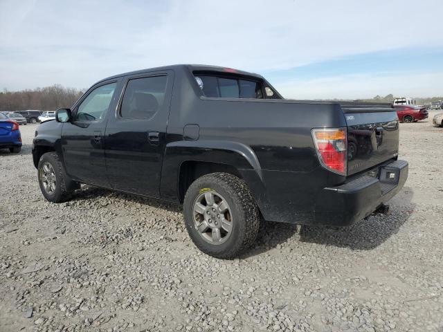 2HJYK16397H550030 - 2007 HONDA RIDGELINE RTX BLACK photo 2