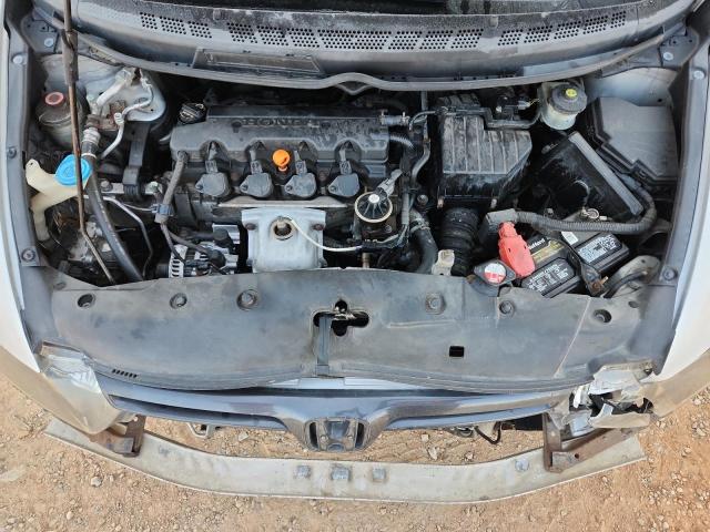 2HGFG12888H548576 - 2008 HONDA CIVIC EX SILVER photo 11