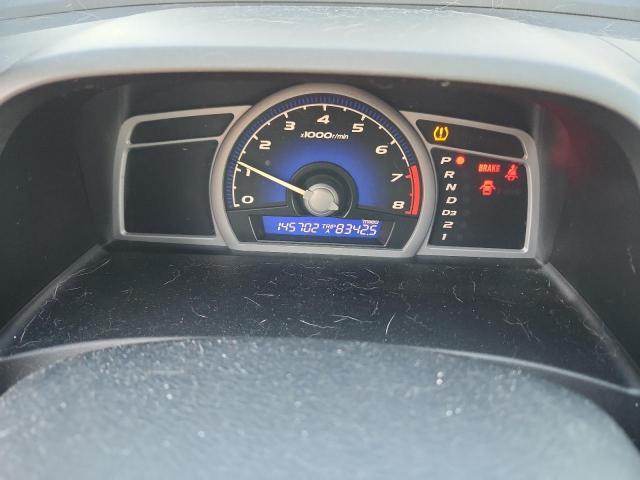 2HGFG12888H548576 - 2008 HONDA CIVIC EX SILVER photo 9