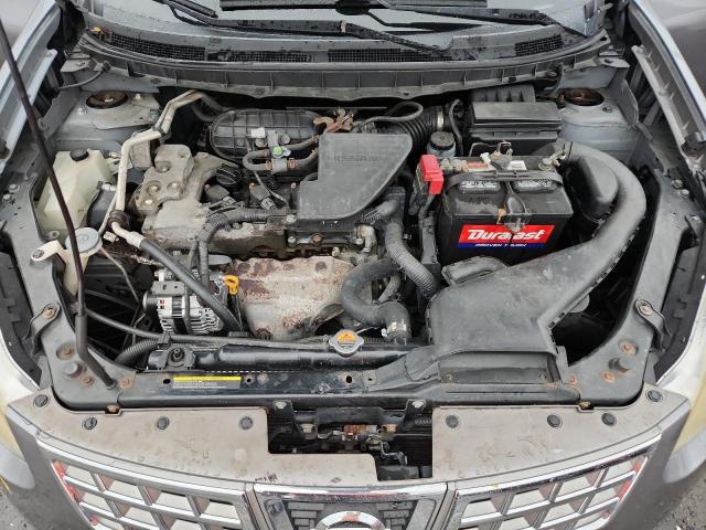 JN8AS5MV4AW604624 - 2010 NISSAN ROGUE S GRAY photo 12